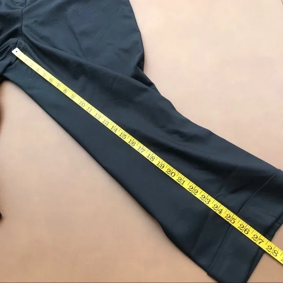 Lane Bryant Cuffed Black Dress Pants Size 16 - Picture 7 of 8